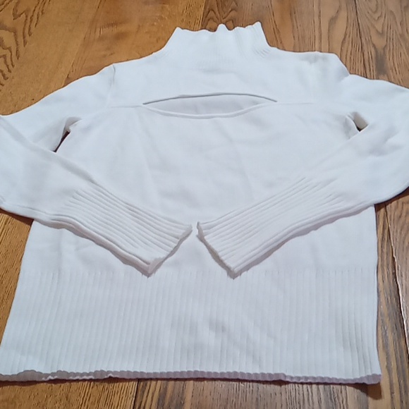 FRENCH CONNECTION Women Sweater Used Preowned XS Extra Small Long Sleeves WHITE - Picture 1 of 7